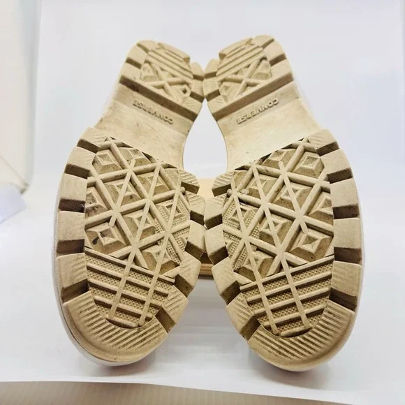 Converse Chuck Taylor All Star Lugged Women's 7 Beige Platform Shoes Hi High Top - Picture 6 of 7